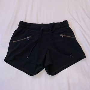 Black champion Drawstring shorts